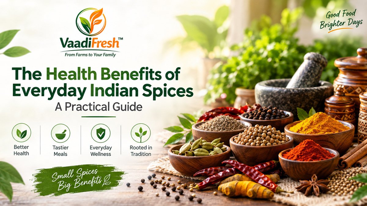 Health Benefits of Everyday Indian Spices – VaadiFresh